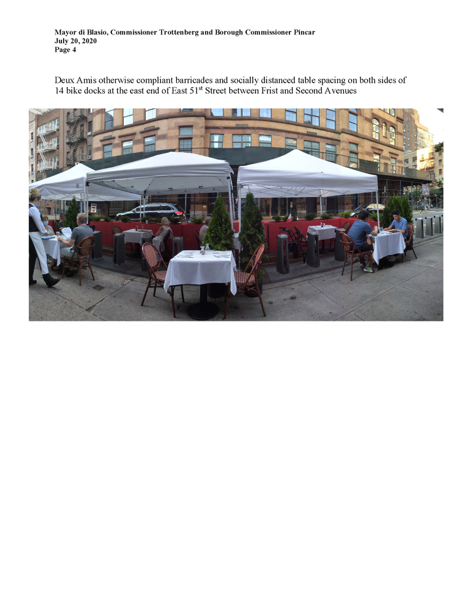 DanielAlpert's tweet image. If you live in, or love, #NYC and hate seeing our restaurant industry suffering, can you help by retweeting this letter on behalf of one of my faves that is being treated poorly by the city, @NYCMayor &amp;amp; @NYC_DOT? Thank you.
And patronize your neighborhood restaurants if you can!