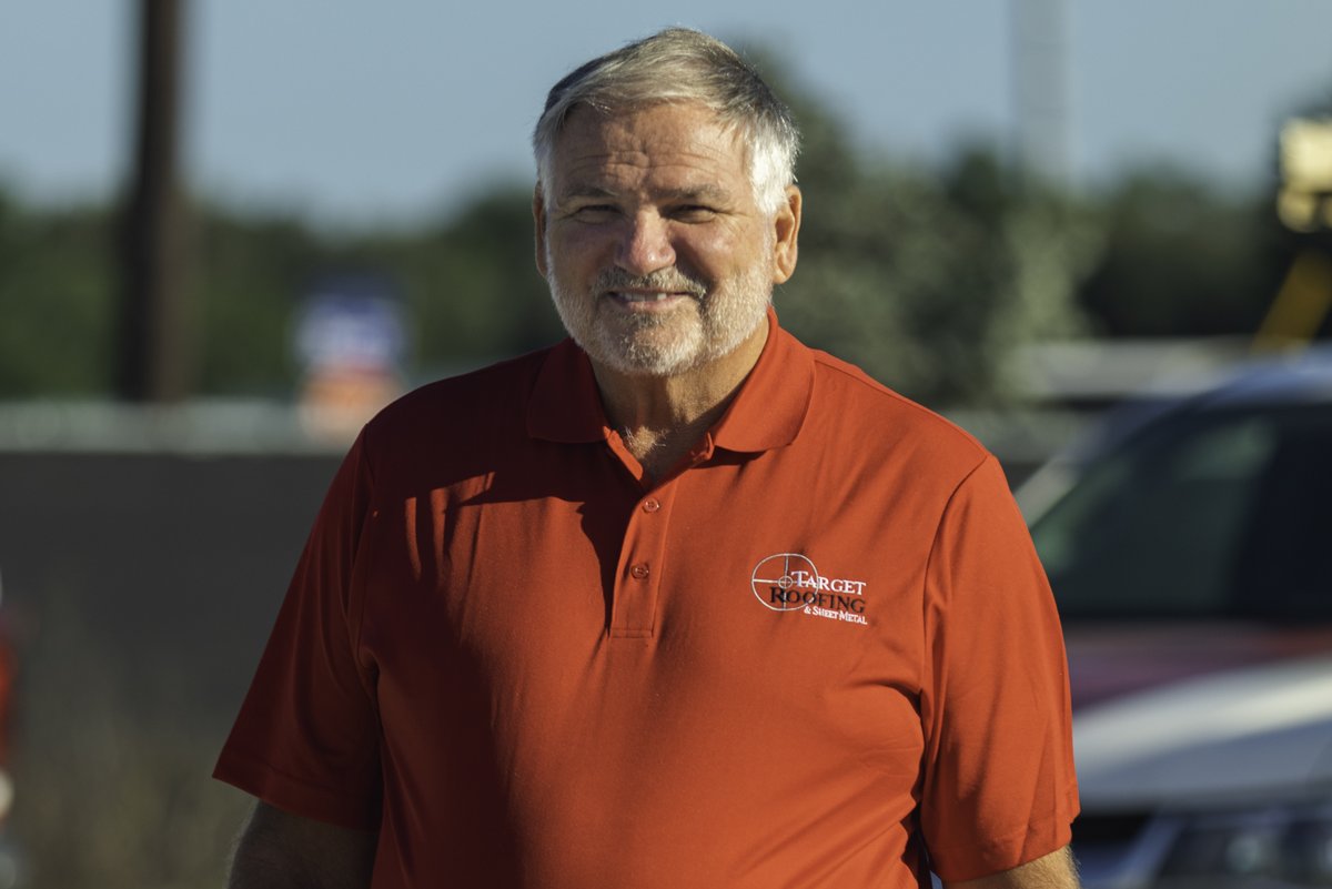 TargetRoofingFL's tweet photo. Meet Dave Drumgoole, a Project Engineer in our Production Department! Dave says he loves working at #TargetRoofing because of the great people, the challenging work, and that it is close to home. #EmployeeSpotlight https://t.co/MrjlHCZ9GR