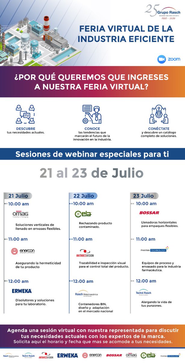 CosmosOnlineB2B's tweet photo. Conecta y encuentra soluciones en la #FeriaVirtualdelaIndustriaEficiente con las principales marcas de la industria del envasado y procesamiento. 1 Registra tus datos. 2 Selecciona todas las que te interesen. 3 Vive esta experiencia virtual #CosmosContigo #EnvaseYEmbalaje https://t.co/EjsQLhF7Ff