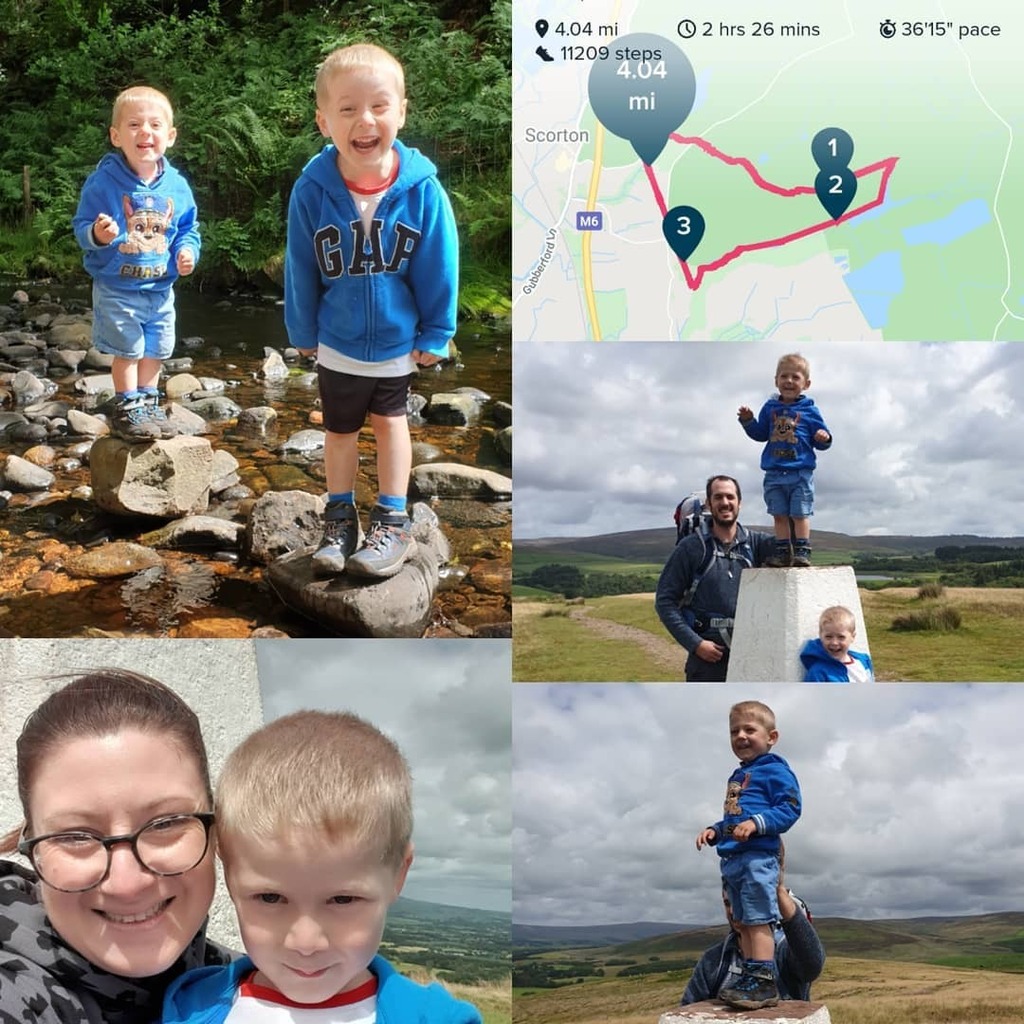 mandymoo2584's tweet photo. A loop of nicky nook today... took the child carrier in case matt got tied but he bossed the whole lot!!! He's a little mountain today that kid 🥾🥾🥾⛰⛰⛰
#Matthewjoseph #OliverAlick #familywalks #nickynook #fitbit #trigpoint #familytime #ourdoors https://t.co/IgMoXHoidc https://t.co/BtLSg6mAww