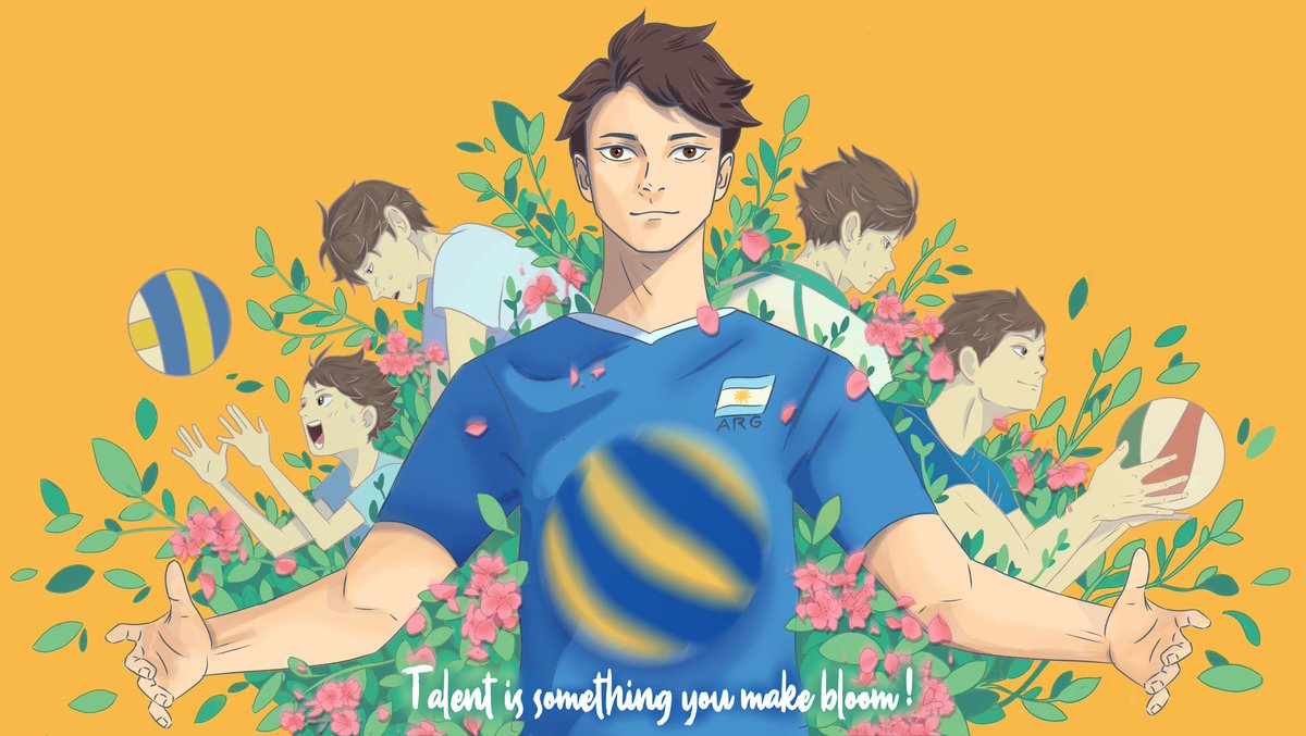 domiqva's tweet photo. Talent is something you make bloom... and oh! how have you bloomed. 

Thank you for the last 8 years ...
 
{#ThankYouHaikyu #oikawatooru #OikawaWeek #OIKAWADAY} https://t.co/W4EC0xqYmS