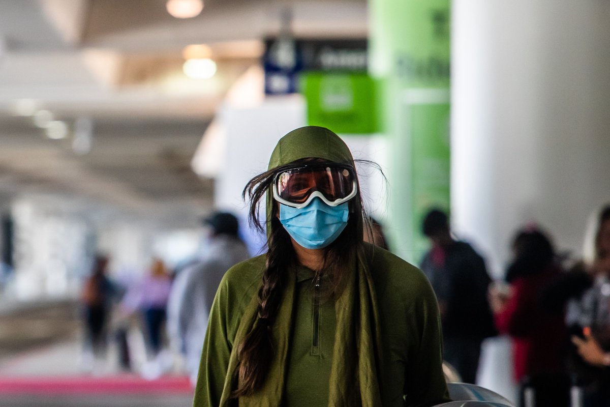 Airlines at the best of times can’t make money unless they fill 80% of the plane. Your best hope of avoiding infection will be either to wear a mask, to count on the reliability of in-cabin air filtration or to avoid flying altogether  https://trib.al/aozF2K9 