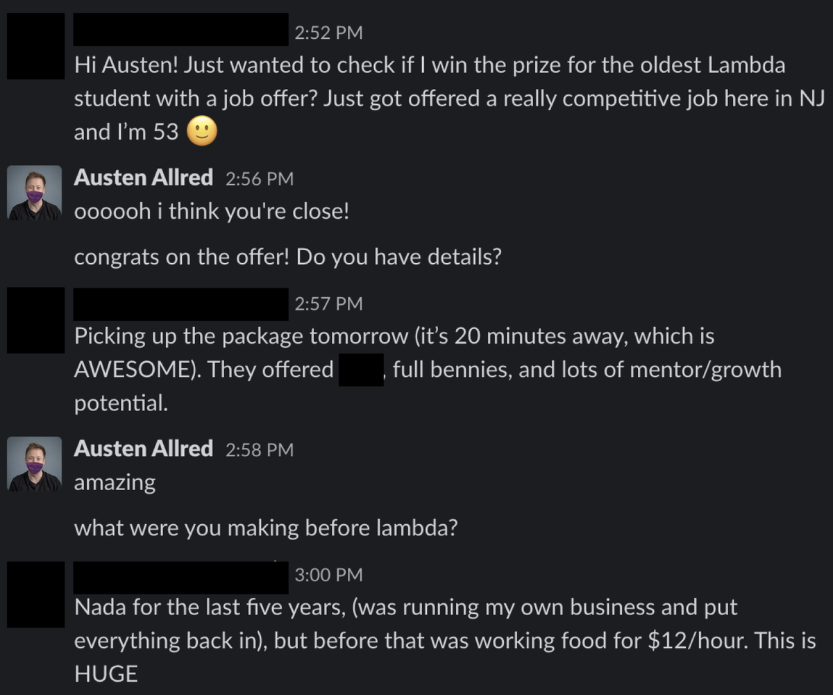 Austen's tweet photo. More than doubling your income at 53 years old 💪 https://t.co/1UWRcwZok9