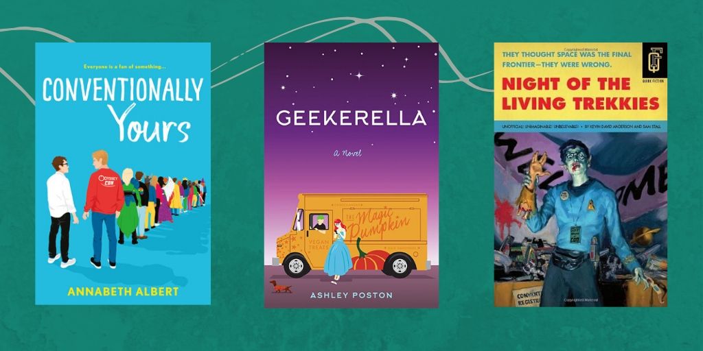 Library44444's tweet image. Missing con season? So are we! You can check these books out on Libby - it's almost as good as being there in person. 🖖