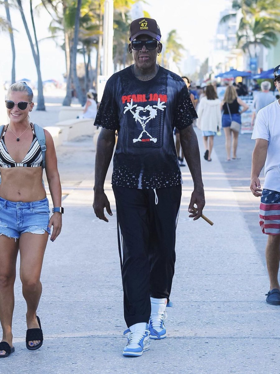 dennis rodman off white sneakers