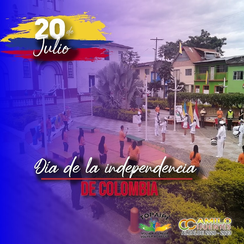 2020Topaipi's tweet photo. Día de la Independencia 
Colombia Libre https://t.co/IGW37SCPky
