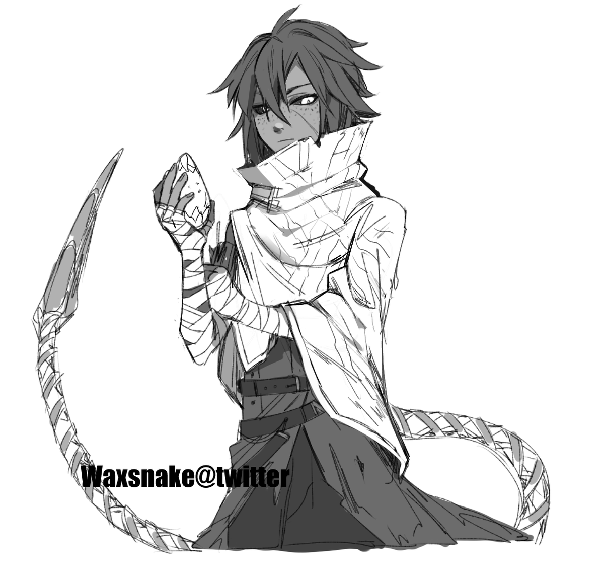 waxsnake's tweet photo. Commission for @/ichorcoded ! Thank you! https://t.co/I6zO2QbN4e