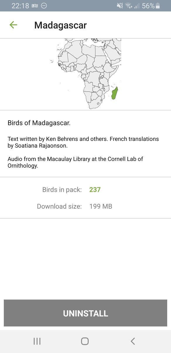 BirdingCheech's tweet photo. Once again @MerlinBirdID have surpassed themselves with continuing to add more countries to an already awesome app. I'm supposed to be going to Madagascar in September. Perfect time. Thanks guys. #MerlinID #ebird https://t.co/9mvZ989IwK