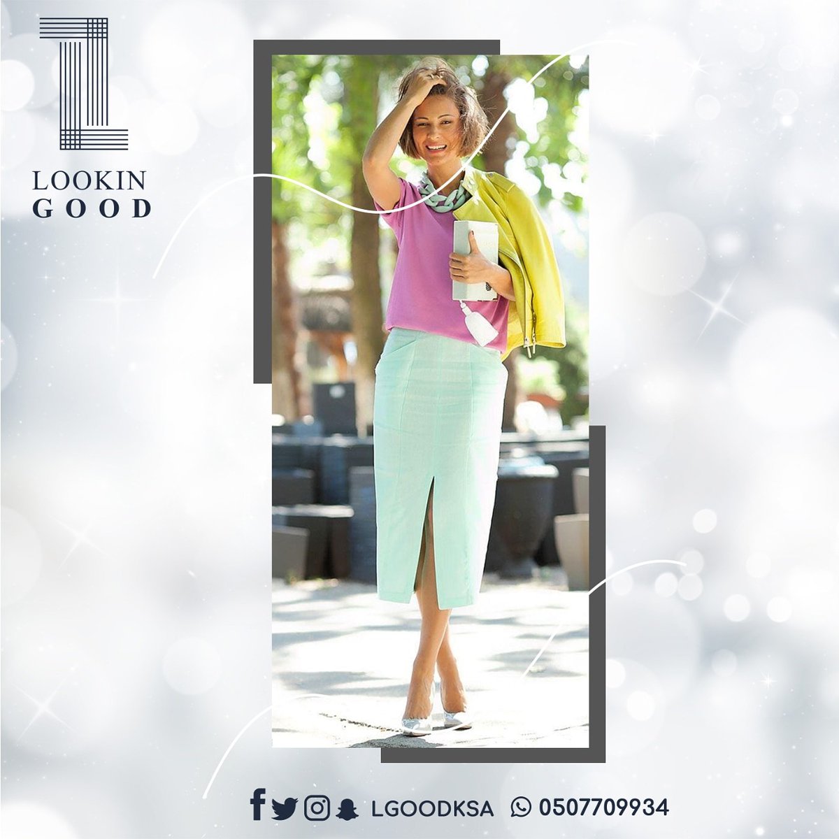 lgoodksa's tweet photo. تطبيق قواعد التنسيق تجعل اطلالتك مختلفة 🥻
🎨ماهي قاعدة التنسيق التي أمامكم؟؟
#الملكي #قواعد #قاعدة #تنسيق #تناسق_الالوان #ألوان
#توافق #تناغم #صيف_2020 
 #yellowmellow 
 #green #الملك
 #babygirl #baby
#greenthumb 
 #lgoodksa #fashions #fashionphoto #moda  #fashionweek#clothes https://t.co/tsT9RP4PGB