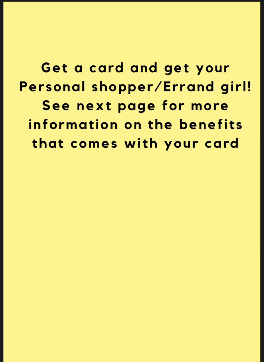 hasterconnect's tweet photo. Membership card benefits.....
A THREAD!!! #SaloneTwitter #hasterconnect #personalisedshopping https://t.co/1AxHdNccRD