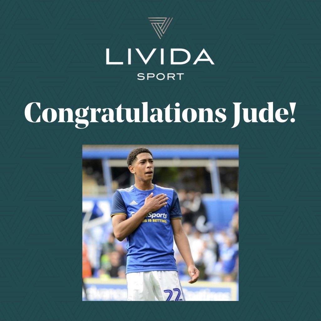 We are delighted to have worked on the transfer of this incredible young talent <a href="/BellinghamJude/">Jude Bellingham</a> from Birmingham City FC to Borussia Dortmund. It is a remarkable deal for a remarkable player, and we join <a href="/BCFC/">Birmingham City FC</a> in wishing him the very best for this move. 

#LiveLife