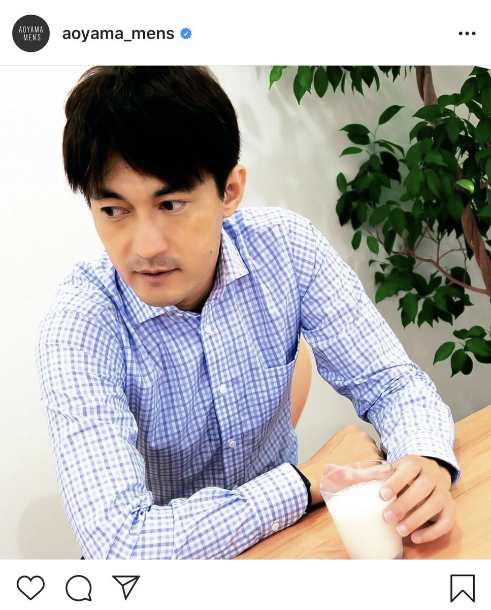 松森 亮 洋服の青山 公式instagramに アップされてた 久しぶりにジャケット シャツ着ました おじさんはおじさんらしく ピシッとキチッと ジャケットもシャツもパンツもストレッチ効いてて着やすいし動きやすい B 洋服の青山さん掲載ありがとう