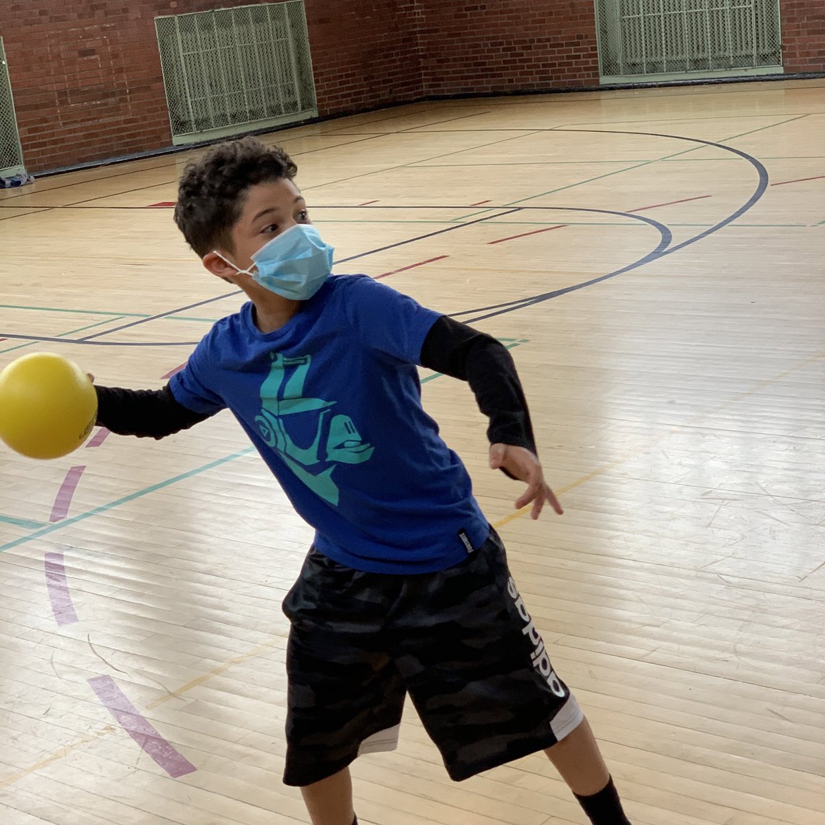 CFUM_DSM's tweet photo. Rainy mornings mean indoor recess #CFUM #AwesomeSummerDays #DodgeBall https://t.co/UsaAVCLObf