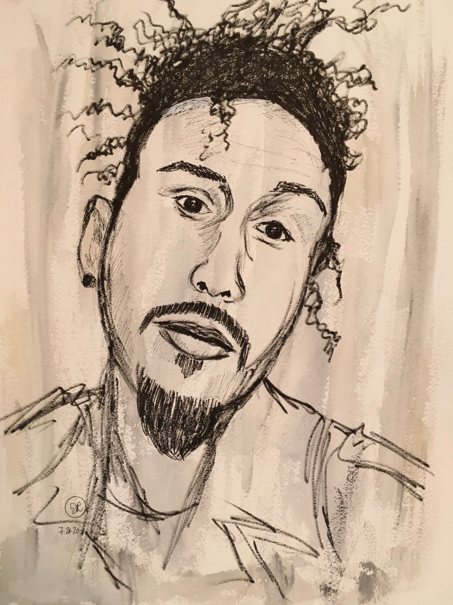 jayrose707's tweet photo. Face of the day....three ways! #dailydrawing #botanicalinks #pigmamicron #graphite https://t.co/a58HIO4OJA