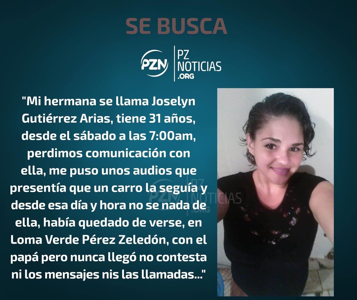 ayshapagu's tweet photo. Mi familia solicita la colaboración de la población en general de Pérez Zeledón, para dar con el paradero de Joselyn Gutiérrez.
RT POR FAVOR!!!!! https://t.co/CPgMhFXfZK