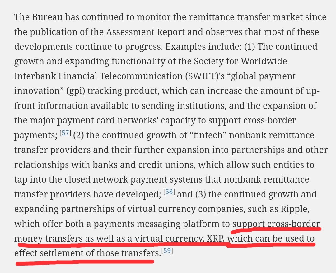 ObviousRise's tweet photo. As I told you, 21th is a key date.

Tomorrow, in addition to the appointment of Judy Shelton, there is the effective implementation of The Electronic Fund Transfer Act.

As you can see, the Federal Register had taken Ripple's XRP as an example in terms of cross-border payments. https://t.co/iRAee4w5Ef
