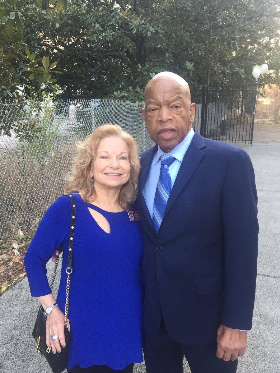 RepHenson86's tweet photo. I had the honor of knowing Congressman John Lewis since the early 80's when I first became involved in Democratic politics in Atlanta and DeKalb counties. His lifelong fight for justice, dignity, and equal rights will inspire generations to come. Rest in Power. https://t.co/jYq5cSzhhZ