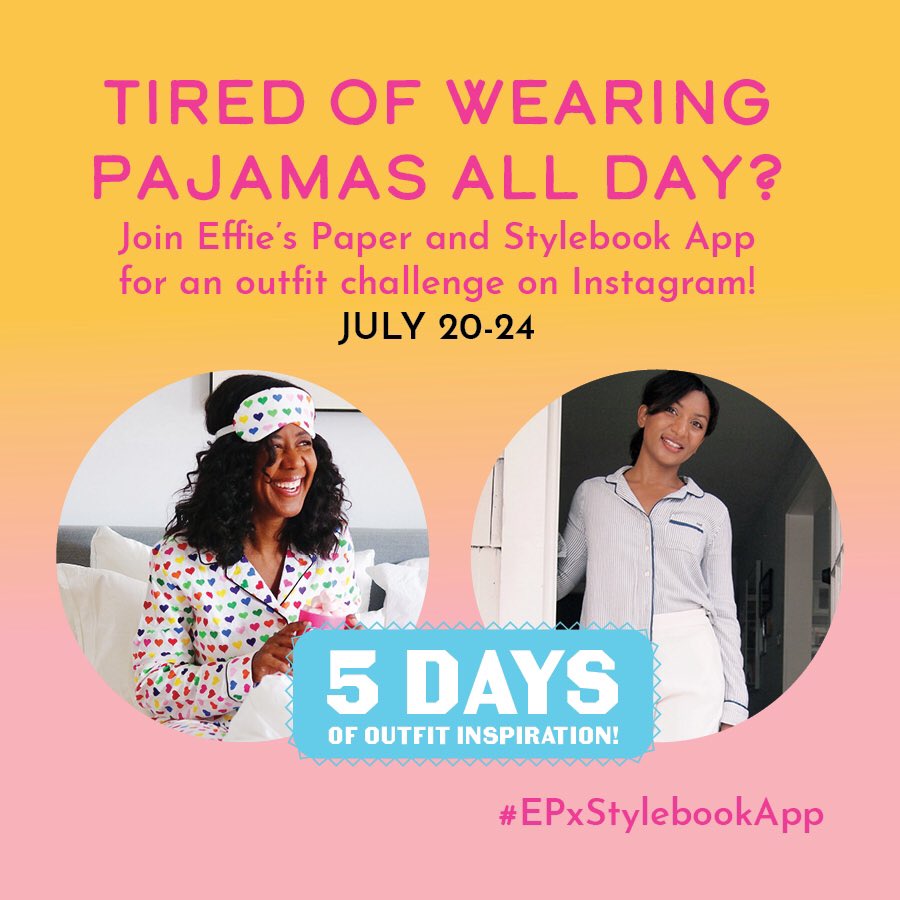 stylebookapp's tweet photo. @effiespaper and @stylebookapp are hosting a shop your closet outfit challenge this week! Head over to Instagram to see all the cute outfits! https://t.co/QVEQSNmRJr https://t.co/VTWMB6orZ8