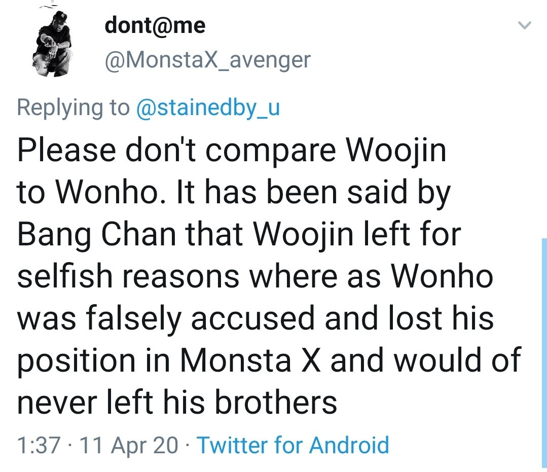 sunlixs is 2nd(no because if you believe what woojin did was s3lfish then you're an anti )