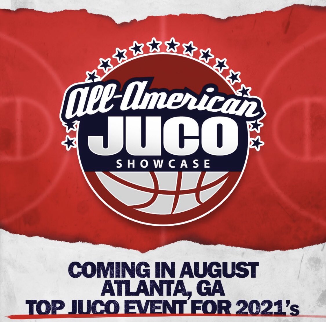 JUCOShowcase's tweet photo. All American JucoShowcase Invitational 

August 15-16 - Atlanta

Premier 2021 JUCO Event 

-The Best Rising Sophs &amp; Qualifiers in JUCO
-Elite Competition 
-All Games Filmed 
-@JucoRecruiting &amp; National Media in attendance 

Info/Registration: https://t.co/6FAyRbeJBJ https://t.co/zgwQDhXsFY