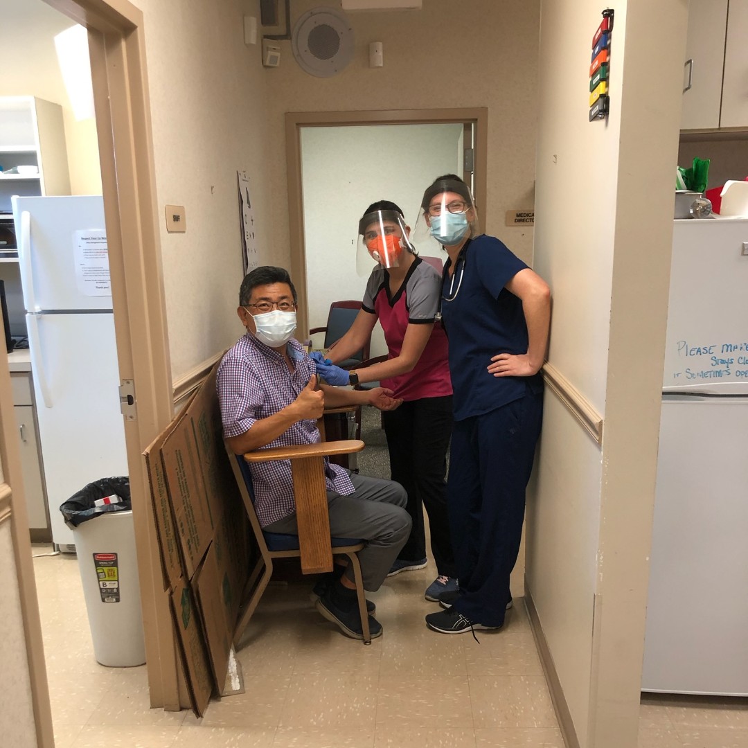 FaithMedical's tweet photo. On Thursday, July 16,  our clinic building of nearly 20 years saw its very last patient. During the visit, we found out that the patient's wife was actually one of the first to be seen at Faith Family years ago! https://t.co/ftT9OuuncR