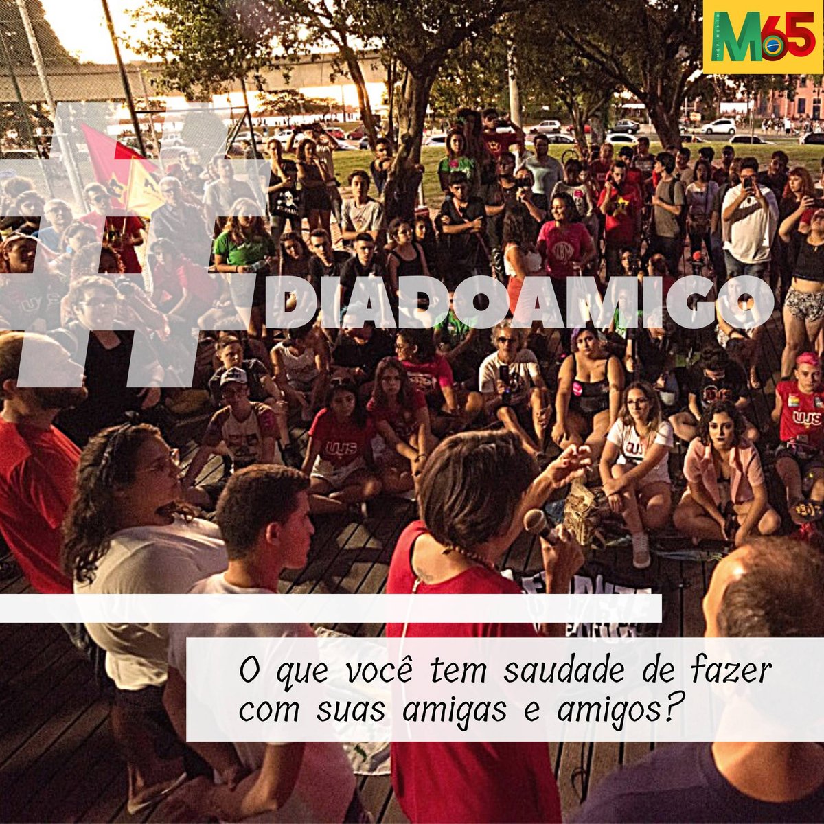 pcdob_oficial's tweet photo. Em fevereiro realizávamos a nossa Conferência #Livre da #Juventude para ouvir as demandas e construir saídas para a nossa #cidade junto aos #jovens de #PortoAlegre. #DiaDoAmigo
#ManueladAvila #PCdoBRS
Defesa do #futuro do #Brasil! https://t.co/FaFU2P2gPz