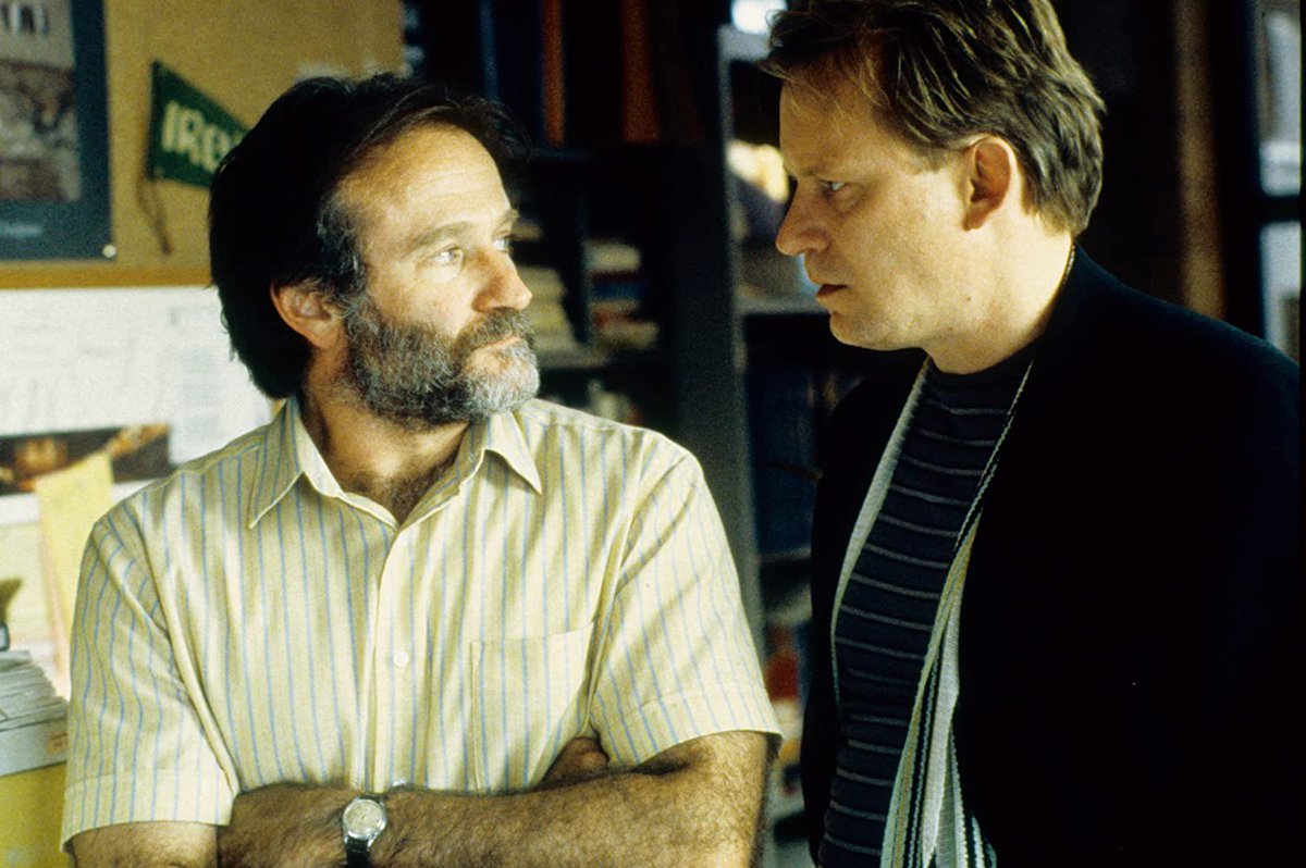 (interpretado por Matt Damon), en “Good Will Hunting” (1997), por cuya interpretación Robin recibió, por fin, su merecido Óscar al Mejor actor de reparto.También de 1997 es “Flubber” (de Les Mayfield).Otros trabajos superiores se pueden encontrar en: