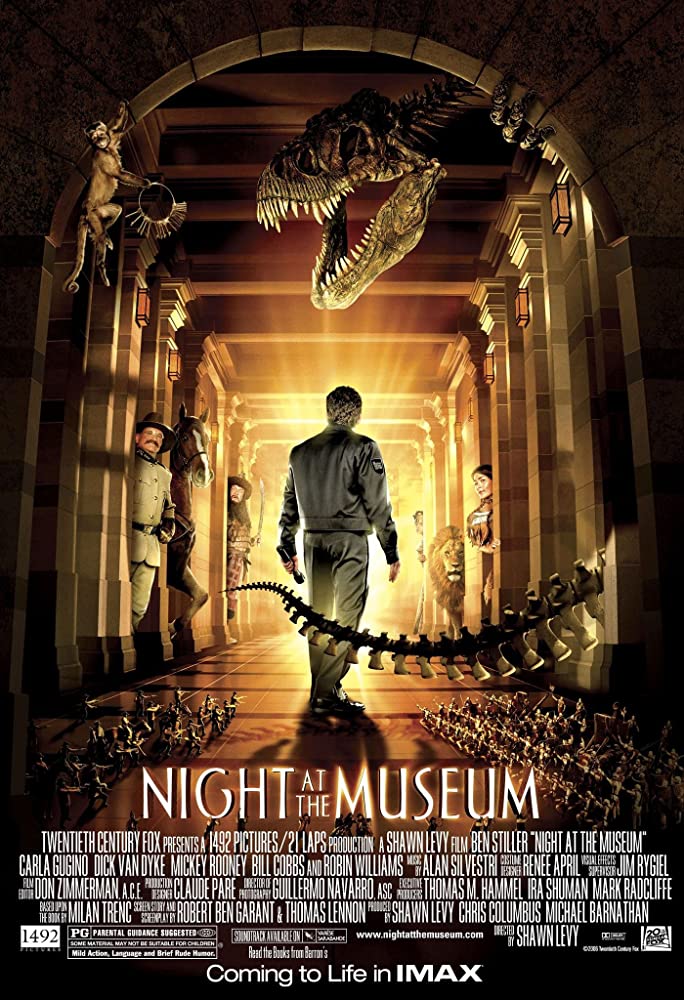 entretenimiento infantil y familiar, tales como:“Robots” (2005), dando su voz a Fender; “Happy Feet” (2006, de George Miller y su secuela de 2011), prestando su voz a Ramón, o “Night at the Museum” (2006, de Shawn Levy, y sus secuelas de 2009 y 2014).