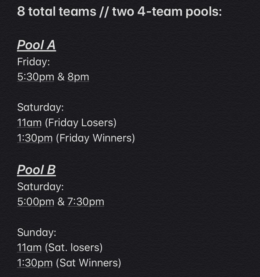 YTappers's tweet photo. 🚨TAPPER NATION🚨
WE WILL BE HOSTING THE FIRST ROUND OF THE CLASS ‘A’ STATE AMATEUR BASEBALL TOURNAMENT!
FIRST ROUND WILL TAKE PLACE AUG. 7TH — 9TH!
TENTATIVE WEEKEND SCHEDULE POSTED BELOW 👇🏻
@SCLBaseballSD @SDAmateur @jhoeck @JCimburek
#TapperUp🍺 https://t.co/KGFdvkAKNe