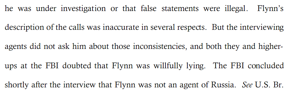 The US has responded to the en banc hearing request by Judge Sullivan. DOJ is still claiming Flynn's statements to the FBI were inaccurate, we shall see.  https://www.scribd.com/document/469829633/Flynn-US-Response-to-Petition-for-Rehearin