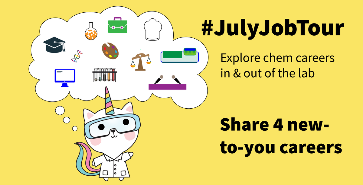 ACSUndergrad's tweet photo. How do you know if any of the careers you found for #JulyJobTour are right for you? Use the ChemIDP assessments to start a conversation with your advisor or mentor: https://t.co/tJNAp5QH3o https://t.co/jUq8acRPQf