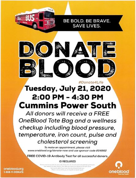 philipWPB's tweet photo. #COVID19 #AntibodyTesting with successful #blooddonation, Tuesday afternoon #cummins sales and service. https://t.co/m8M23MZTel