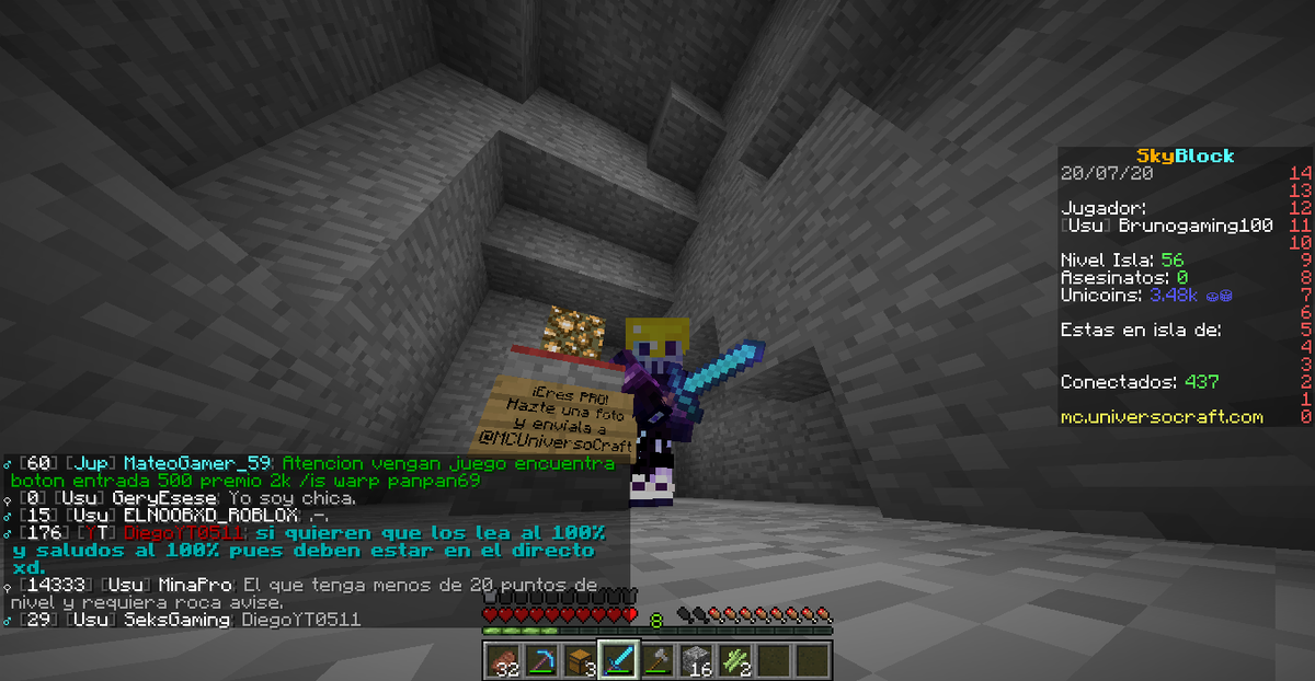 ReynosoYt's tweet photo. @McUniverseCraft https://t.co/zLngyLEdGv