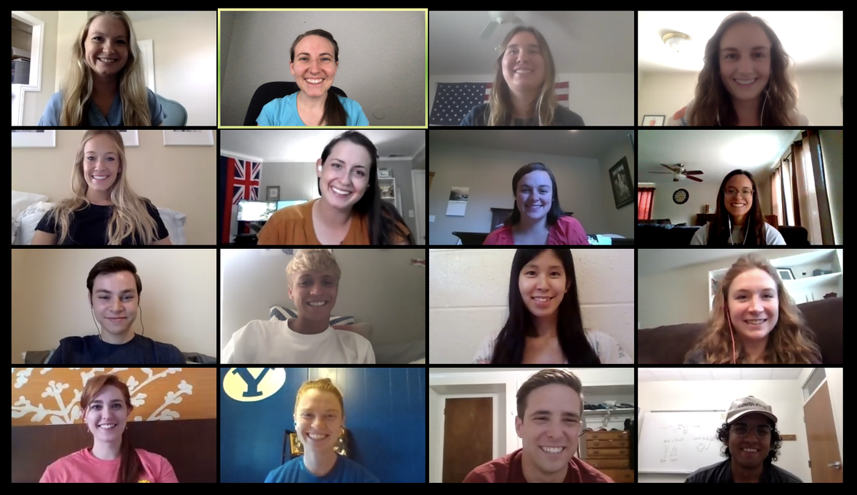 BaileyLab_BYU's tweet image. This is what Bailey Lab Meetings look like these days! Grateful for these amazing students working hard this summer from home! #virtualacademia #DBER