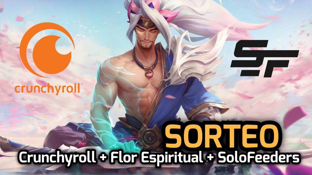 SoloFeeders's tweet image. SORTEO!

Una colaboración muy especial entre @lollatam y @crunchyroll_la!

Códigos de Crunchyroll Premium!

De 48 hrs y 3 meses gratis

PARA PARTICIPAR:
👉 Follow 
👉 Like + Retweet
👉 Comentar con tu Anime favorito!

Ganadores serán anunciados el 25 de Julio. #LeaguePartner #LPP