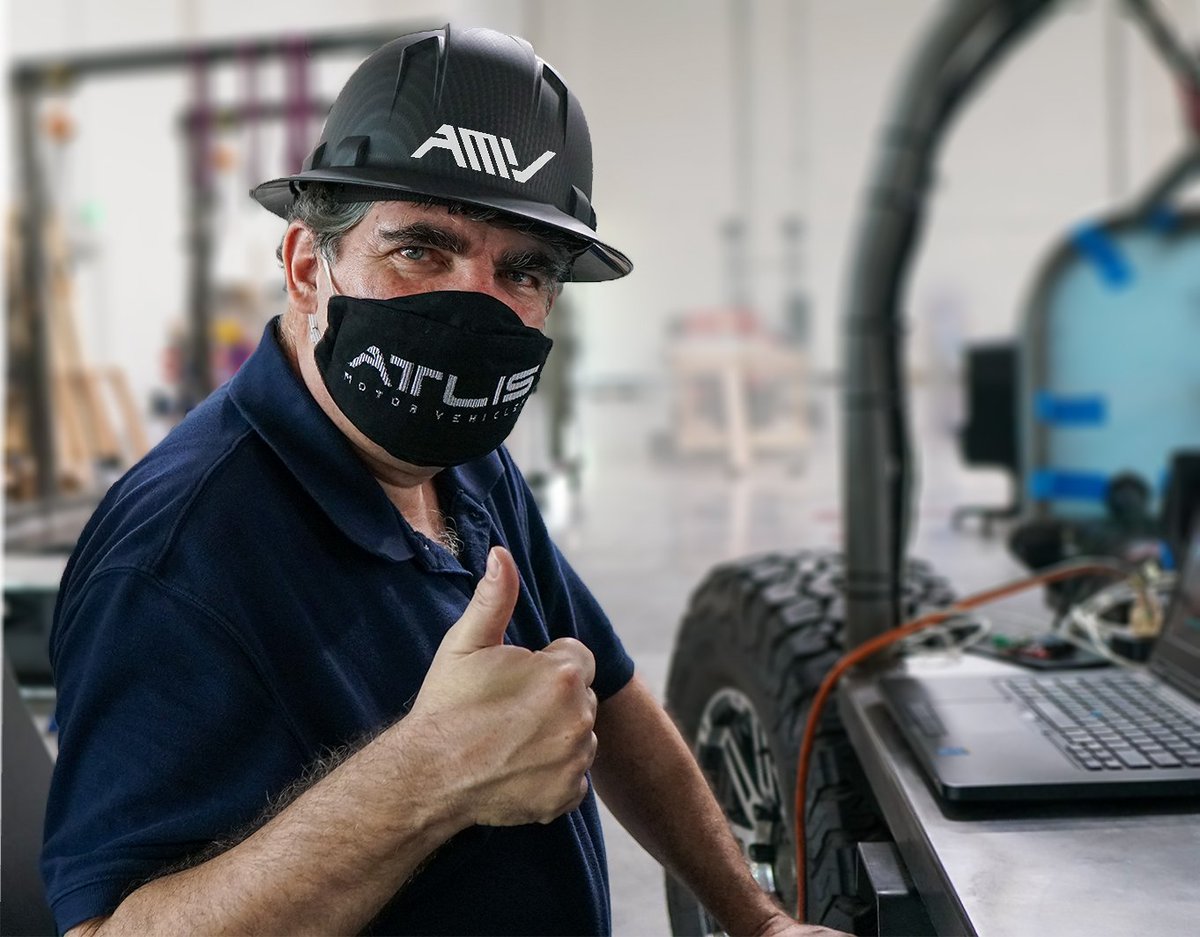 NxuInc's tweet image. Monday's don't slow Tony down! When he's not being our lead software engineer, he's designing ATLIS face masks! 

#TeamATLIS #mondaymotivation