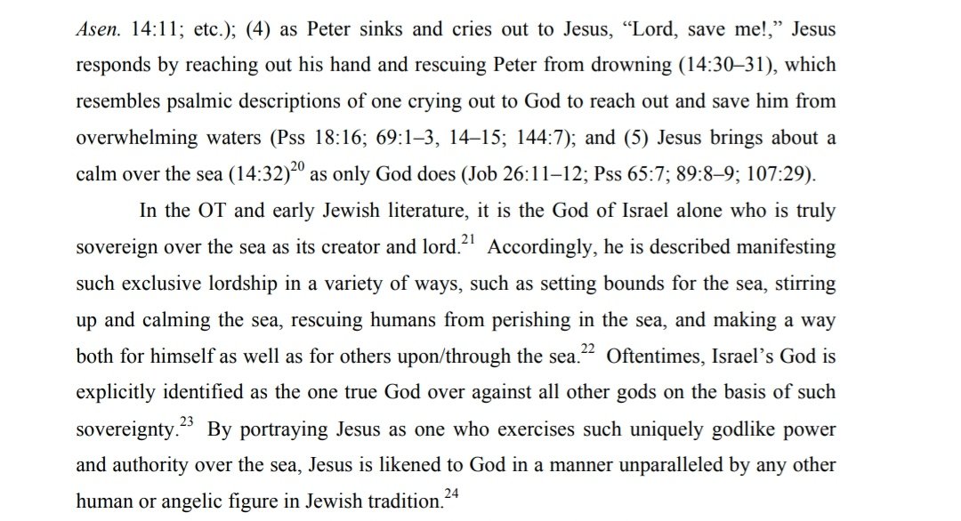 Ironically, Omar quoted Mark 6:50/John 6:20/Matthew 14:27. There's a wide agreement on these being divine 'I am' statements because they occur in theophanic contexts. Cf. Lozano, (1-2) Hays (3)