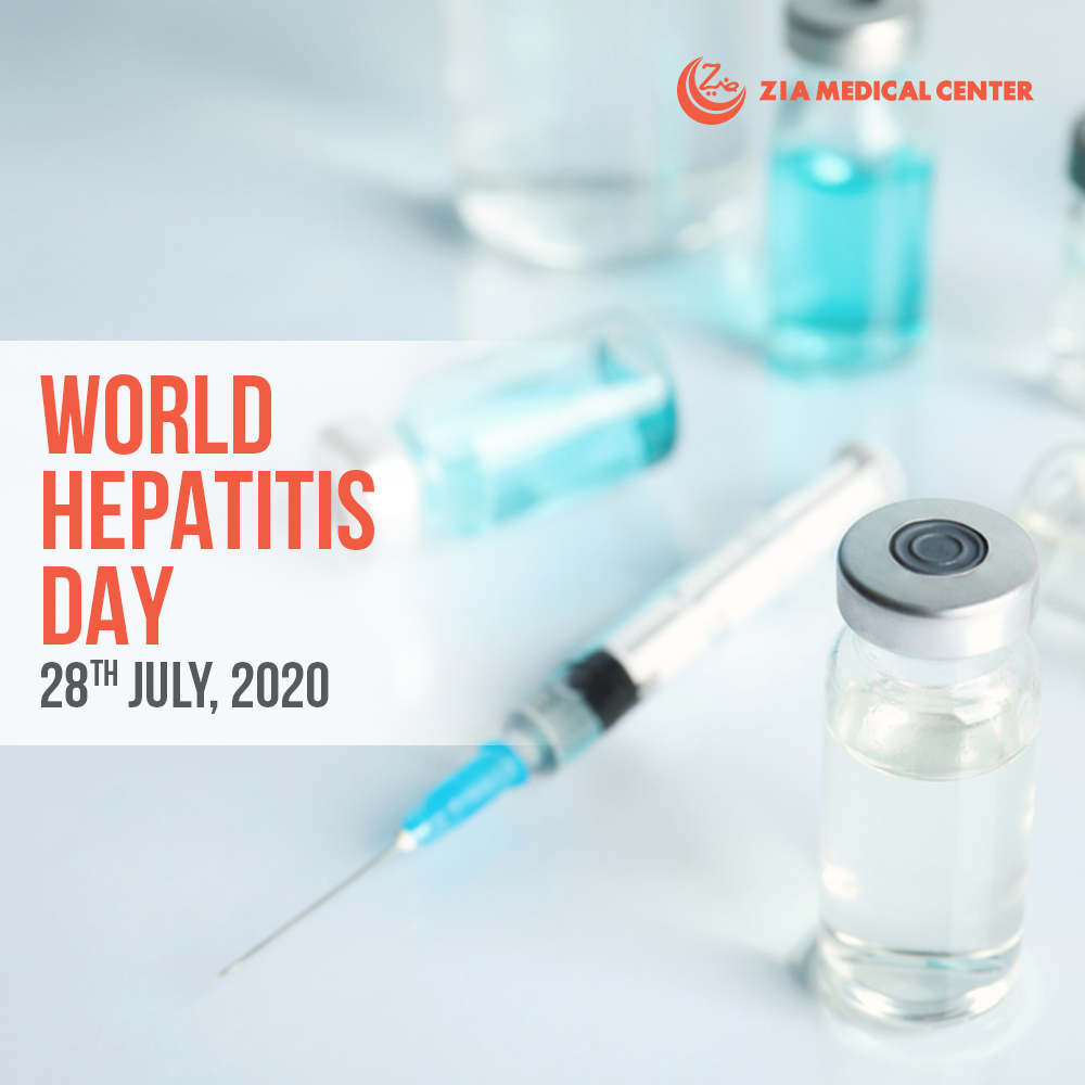 ZiaMedical's tweet photo. #WorldHepatitisDay is to raise awareness about the disease which causes inflammation of the liver and claims around 1.4 million lives every year! The idea is to spread awareness about the fact that "hepatitis is preventable and treatable.

#WorldHepatitisDay #Dubai https://t.co/f8MkOcgYCL