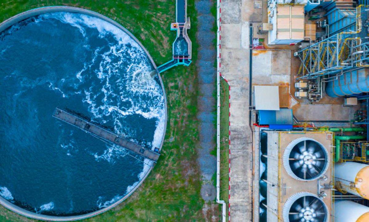 WorldBankWater's tweet photo. “Wastewater treatment for ♻️reuse is part of the solution to the world’s water scarcity &amp; pollution problems.” - @JenniferJSara1
It’s time to 🚰tap into this valuable resource.
https://t.co/N0v031Ubzo

#waste2resource #WorldWaterDay https://t.co/dWMtK6iOCG