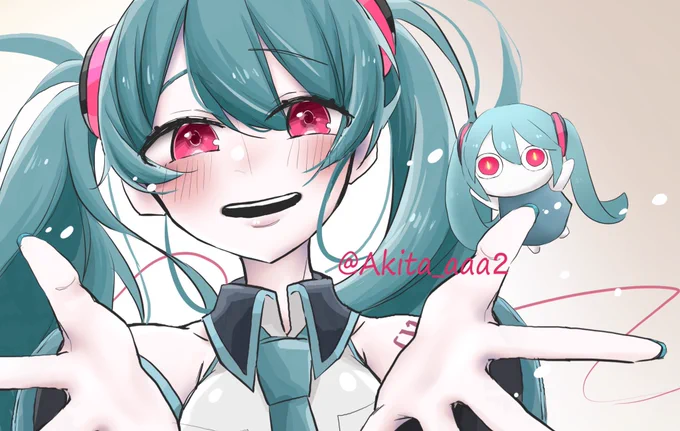初音ミクでいさせてね。 