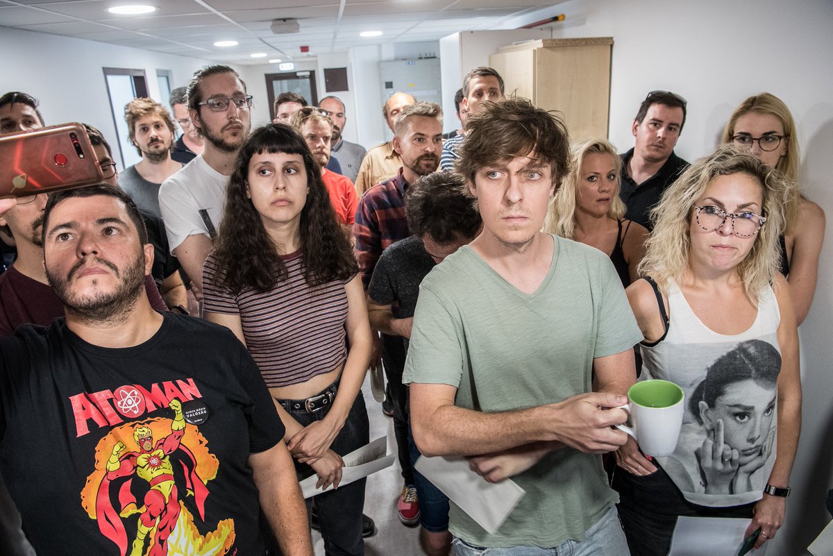  #Hungary:  #CFWIJ is utterly appalled by the pressure on independent media in Hungary, yet remains hopeful that acts of solidarity and integrity will prevail. We stand with journalists who stood up for the public’s right to information.Read our statement:  https://bit.ly/3f17Zr6&nbsp;