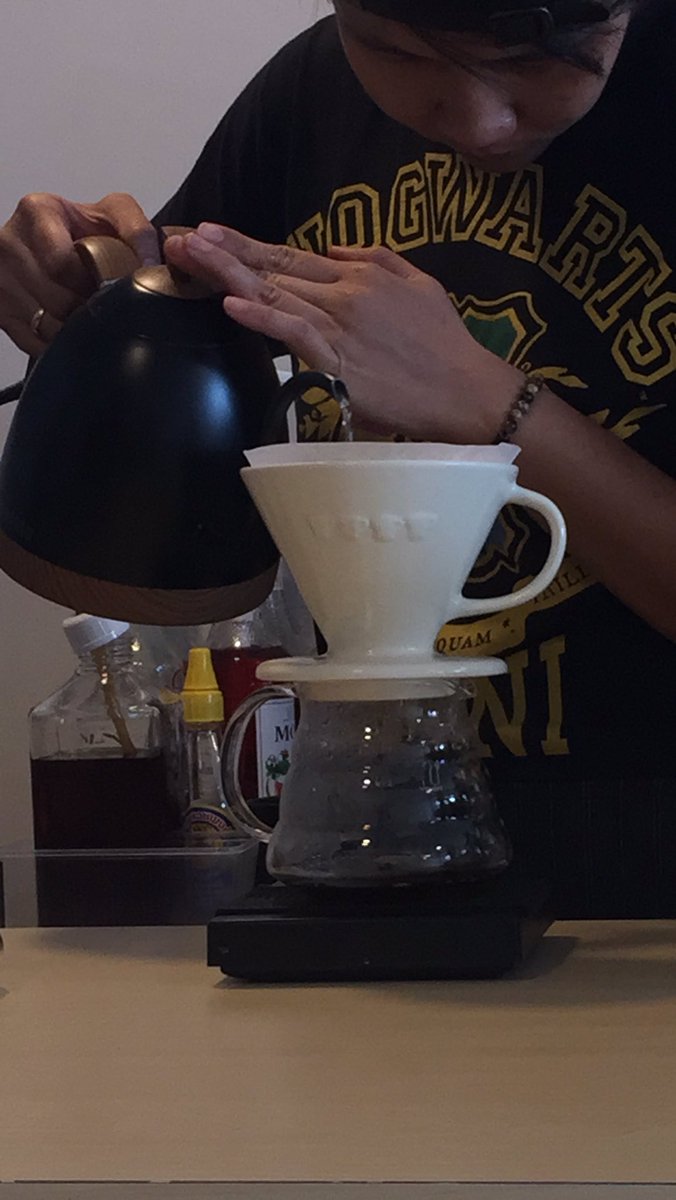 satiyayui's tweet image. เอาเมล็ดกาแฟ จากน่าน #catimor #dryprocess  #บ้านจักษ์พัฒน์ มาให้น้องร้านที่บ้านกาฬสินธุ์ ดริป ฟินไปเลยยย