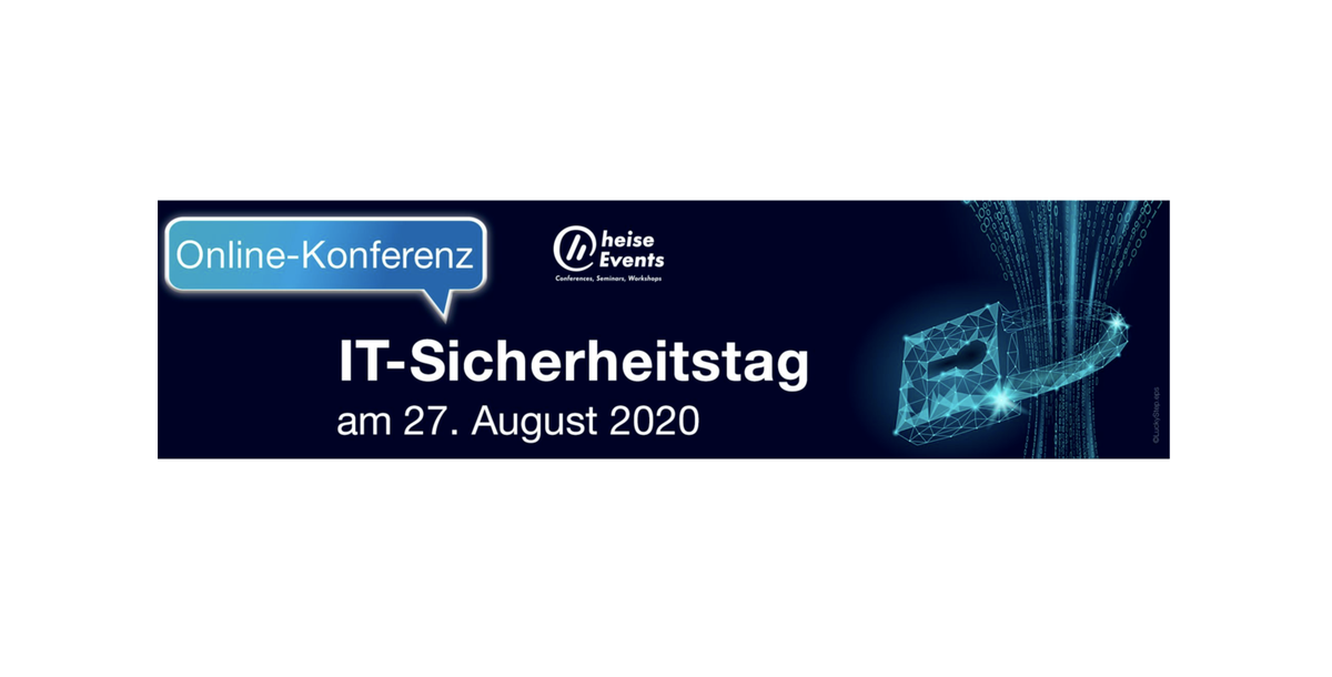 ErgonAirlock's tweet photo. "Von der #SecurityAppliance zum #Microgateway" – über dieses Thema spricht Martin Burkhart, Head of Product Management Airlock, im Rahmen des IT-Sicherheitstags am 27. August. Melden Sie sich jetzt an für die Online-Konferenz: https://t.co/Smk9rWTMbj #itsecurity #cybersecurity https://t.co/zq3WWwCyHv
