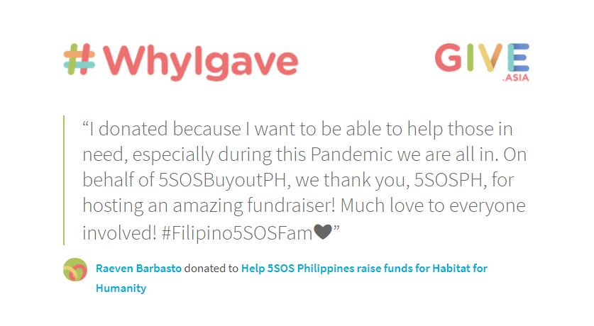 HabitatPhils's tweet photo. "Remember that the happiest people are not those getting more, but those giving more." - H. Jackson Brown Jr.

To our donors, #ThankYou for your generosity! Give a little, help more...and #TogetherWeRISE. Donate to Habitat: https://t.co/SJ9p4LPckn

#5SOSPHgivestoHabitat #WhyIGave https://t.co/ZsMD9l7ico