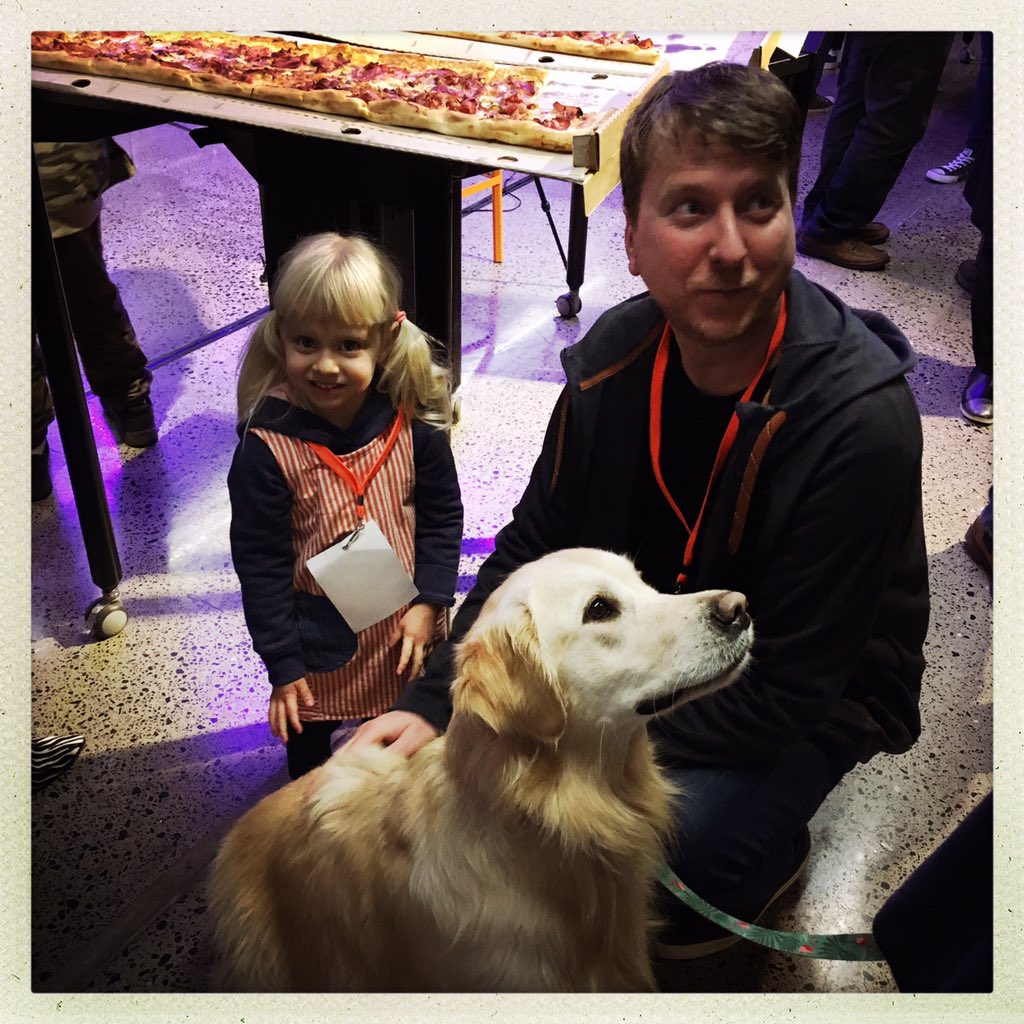 BobaMBaluchova's tweet photo. What a nice edition of MUV Talks - dedicated to Wellness tonight. And my daughter Tove Tui is not the cuttiest participant of @MUVTalks today! The doggo Bodi is - creating absolutely perfect atmo. Thanks! #womenPower #getInspired #takeAnAction #nzWomen #nzMoms #muvTalks https://t.co/5VT0IYl4jk