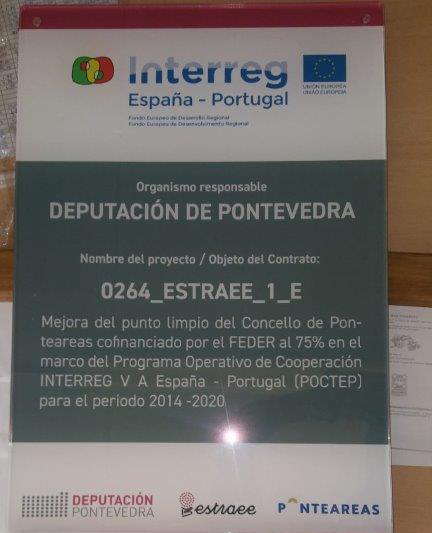 PEstraee's tweet photo. Continuamos mostrando las obras de @PEstraee en 9 #ecocentros de #Pontevedra. Estas son en @ponteareas_gal y, como en todos los casos, mejoran la recepción y tratamiento de tus #residuoseléctricos y #residuoselectrónicos #RAEE. 📹🖨☎📠📺📻📡

@depo_es @poctep 
#economíacircular https://t.co/iGXVvh3G1P