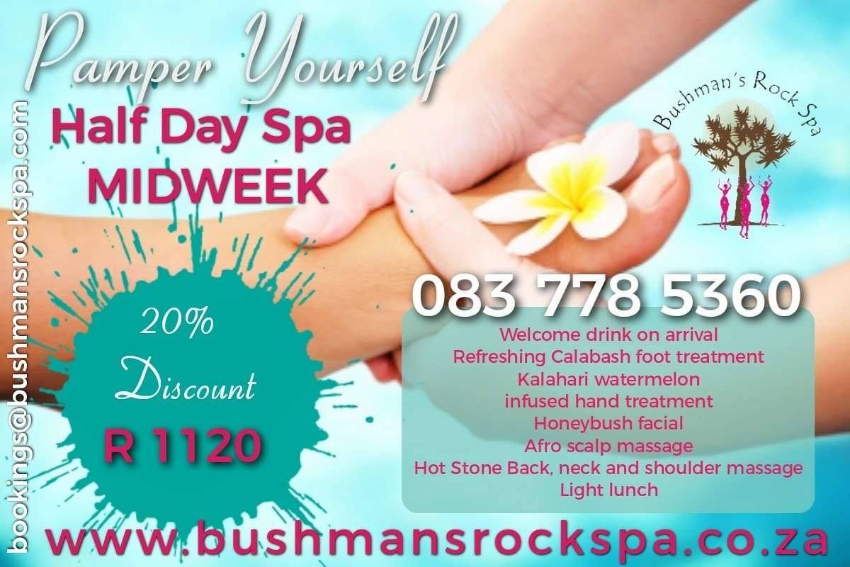 BushmanSpa's tweet photo. July and August 2020 specials https://t.co/cAGxBk2WGd
