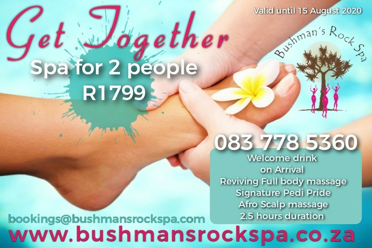 BushmanSpa's tweet photo. July and August 2020 specials https://t.co/cAGxBk2WGd