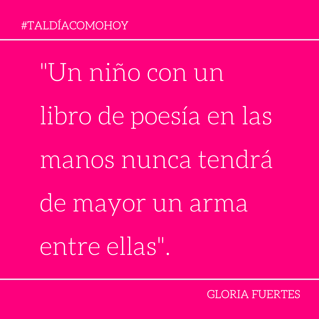 casadellibro's tweet image. Hoy hace 103 años del nacimiento de Gloria Fuertes, la poeta que nos hizo amar la poesía 💖

#GloriaFuertes #TalDíaComoHoy