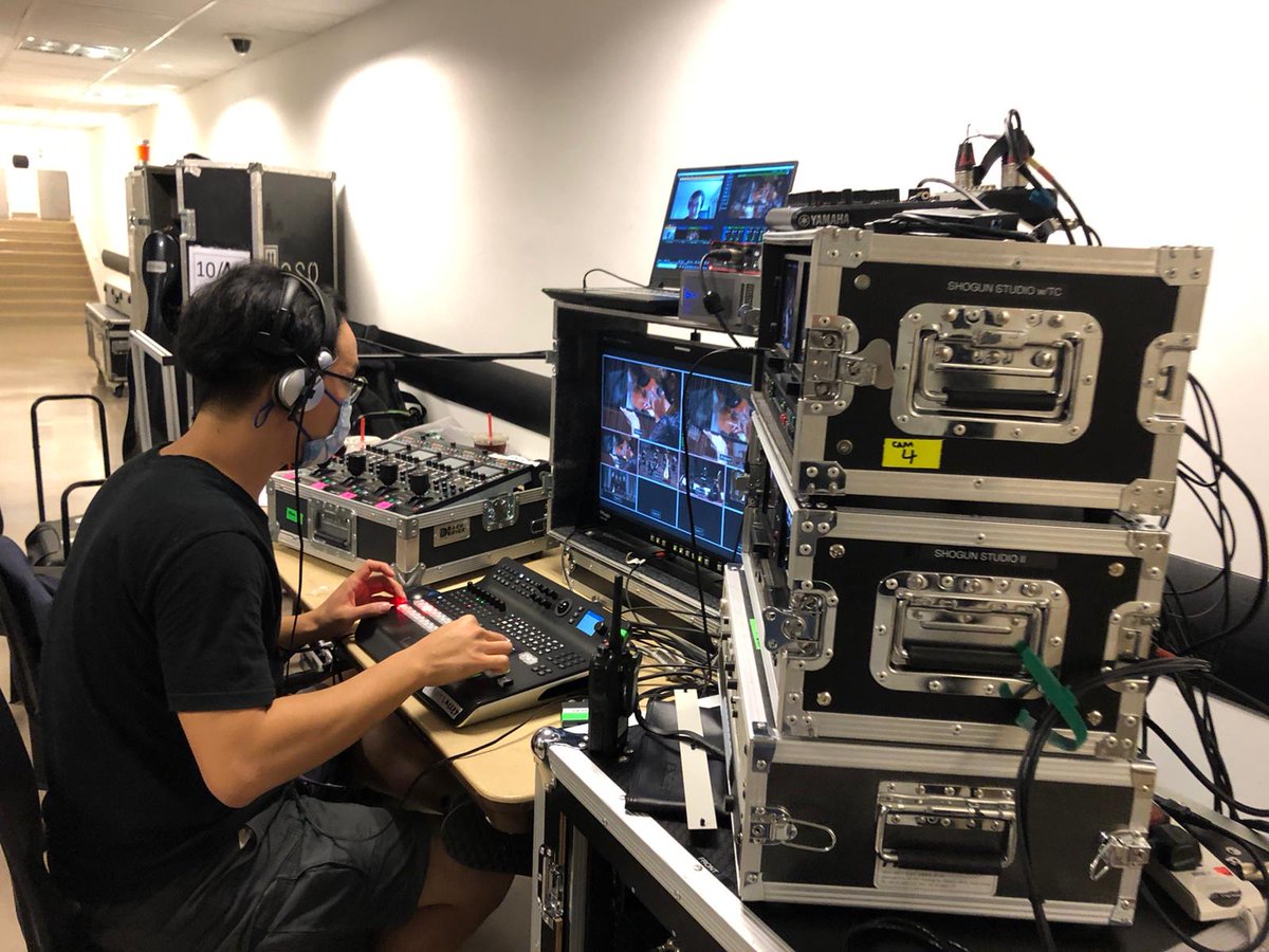 SingaporeSymph's tweet photo. We're back in the concert hall and can't wait to bring you our first concert with new Chief Conductor Hans Graf! 

Here's what rehearsals have looked like: https://t.co/flFR9yXMjE